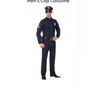 Men cop costume